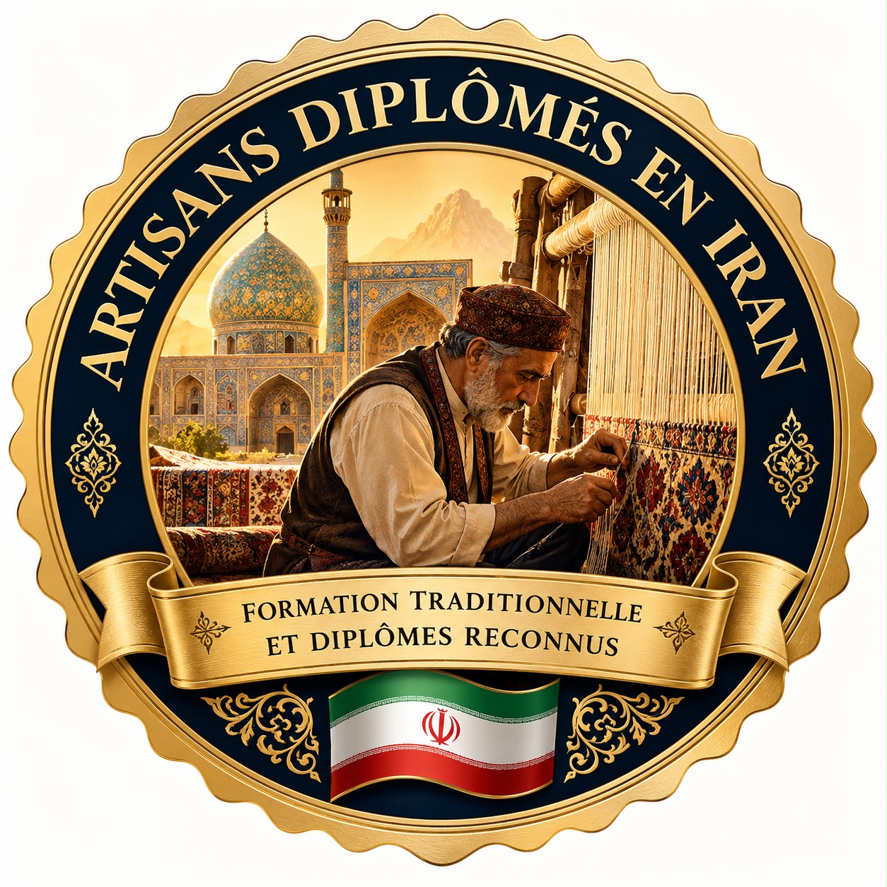 Artisans diplômés en Iran — formation traditionnelle et diplômes reconnus
